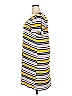 Torrid Stripes Yellow Casual Dress Size 3X Plus (3) - photo 5