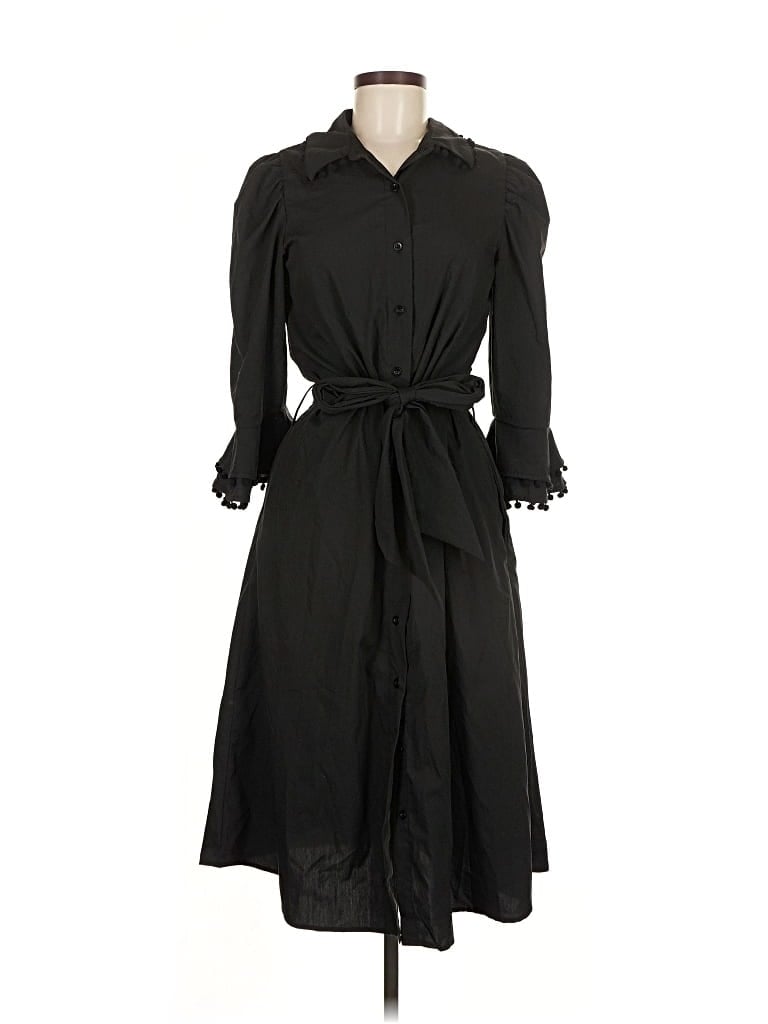 Pre-owned Love X Design Casual Dress In Black