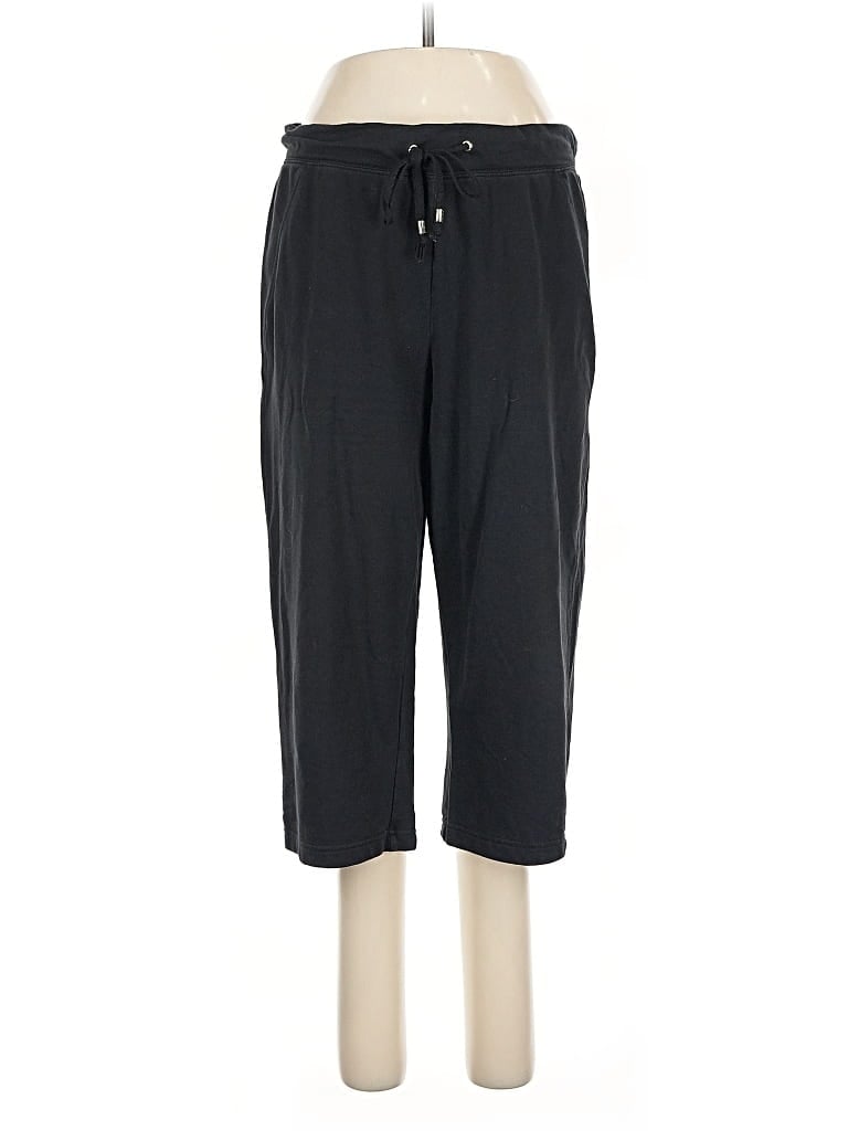 Pre-owned Green Tea Track Pants In Black