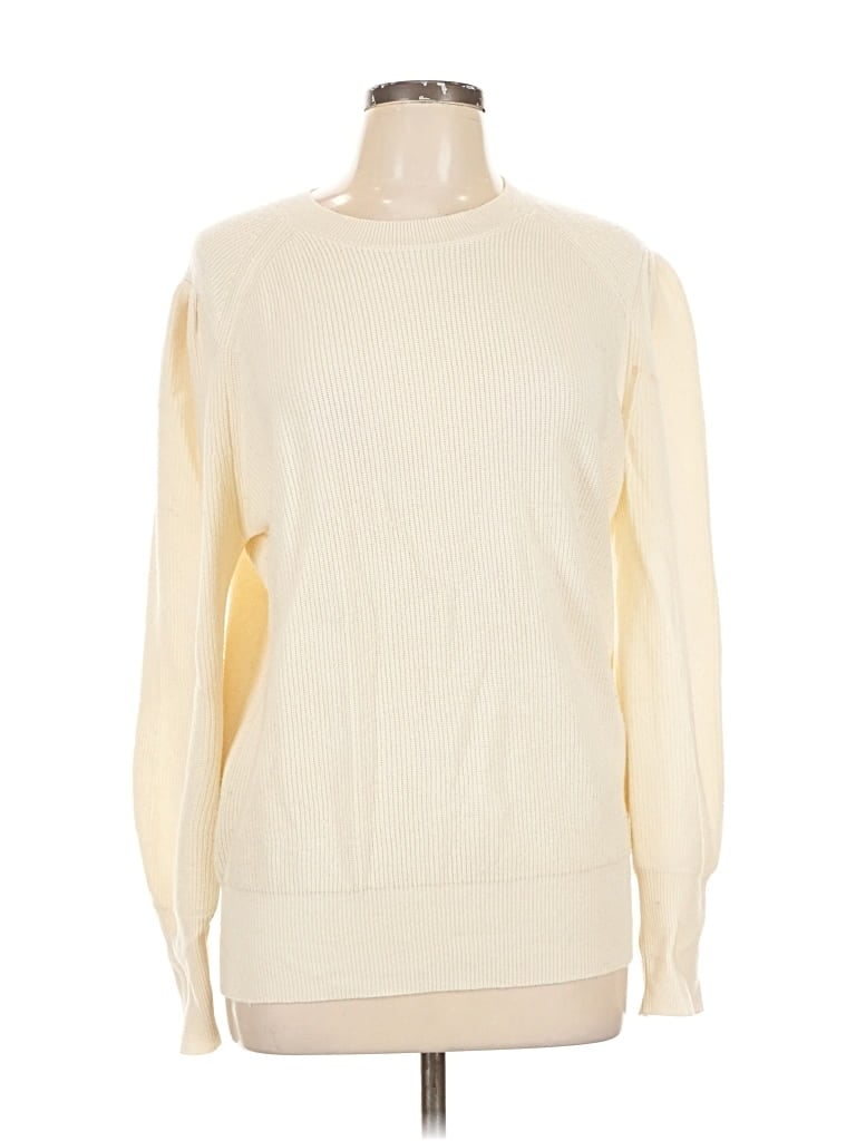 Pre-owned Gerard Darel Wool Pullover Sweater In White