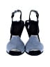 Aerin Color Block Blue Black Sandals Size 7 - photo 2