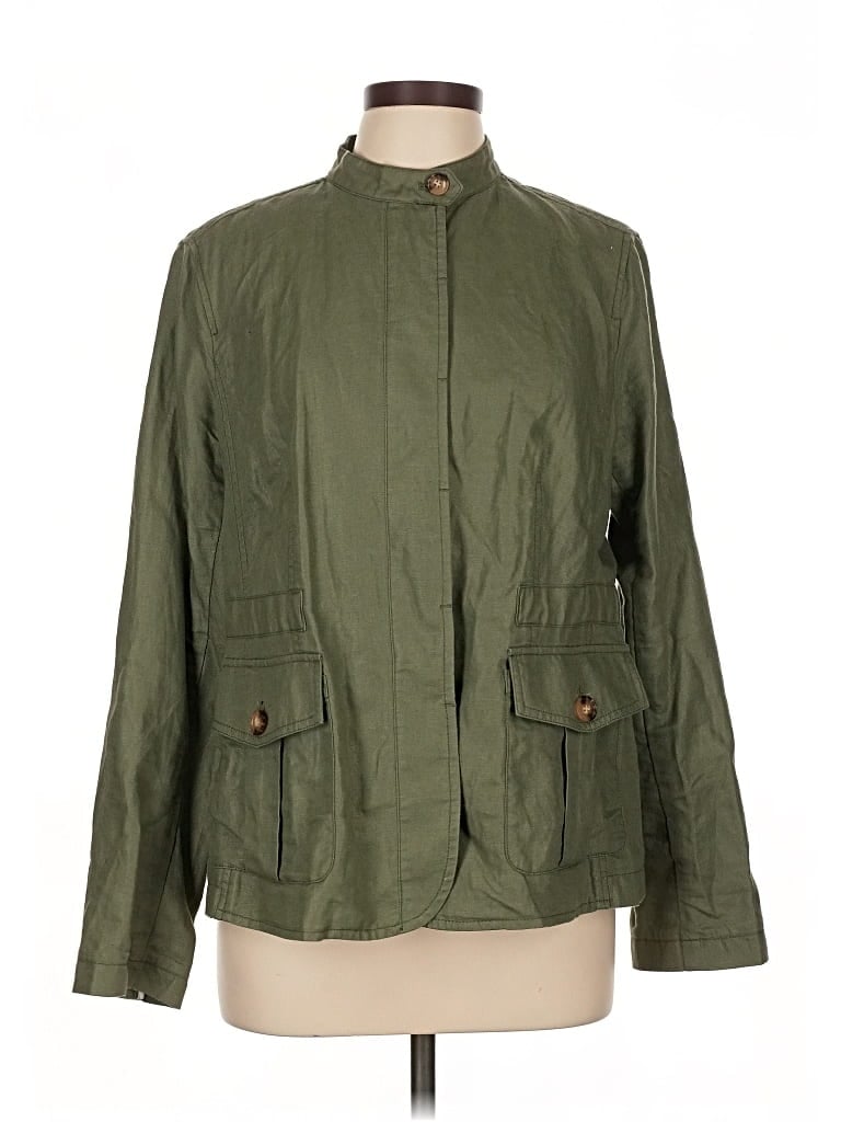 Pre-owned Talbots Jacket In Green