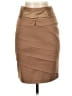 Unbranded Solid Tan Formal Skirt Size S - photo 1