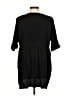 Unbranded 100% Rayon Black Short Sleeve Blouse One size - photo 2