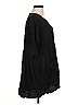 Unbranded 100% Rayon Black Short Sleeve Blouse One size - photo 4