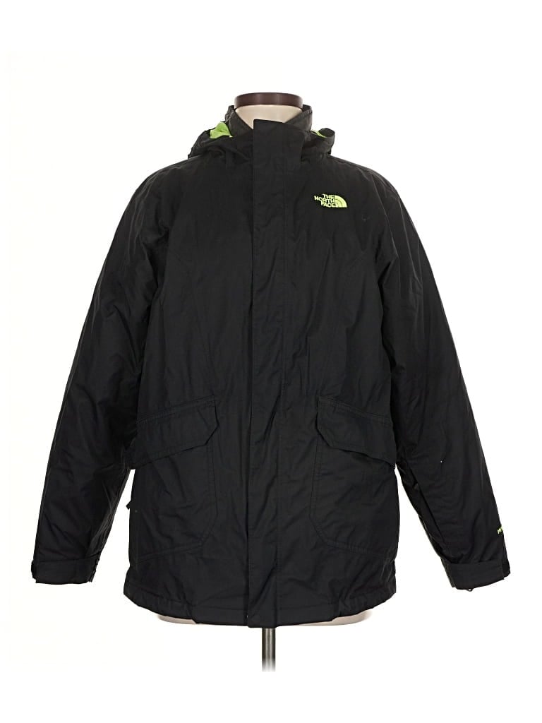 Pre-owned The North Face Snow Jacket In Black