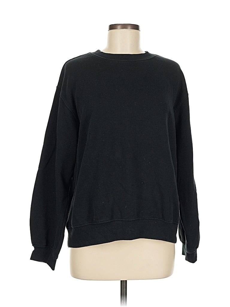 Pre-owned Z Supply Pullover Sweater In Black
