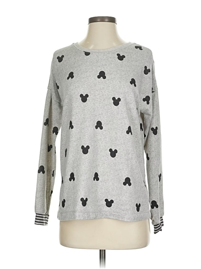 Pre-owned Disney Pullover Sweater In Gray