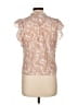 Intermix Pink Short Sleeve Blouse Size L - photo 2