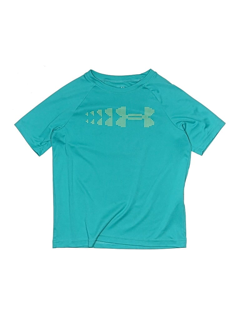 Pre-owned Under Armour Kids' Active T-shirt In Blue
