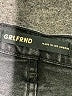 GRLFRND Gray Black Jeans Size 24 waist - photo 4