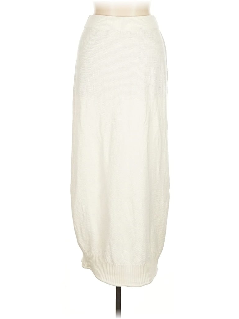 Pre-owned Unbranded Casual Skirt In White