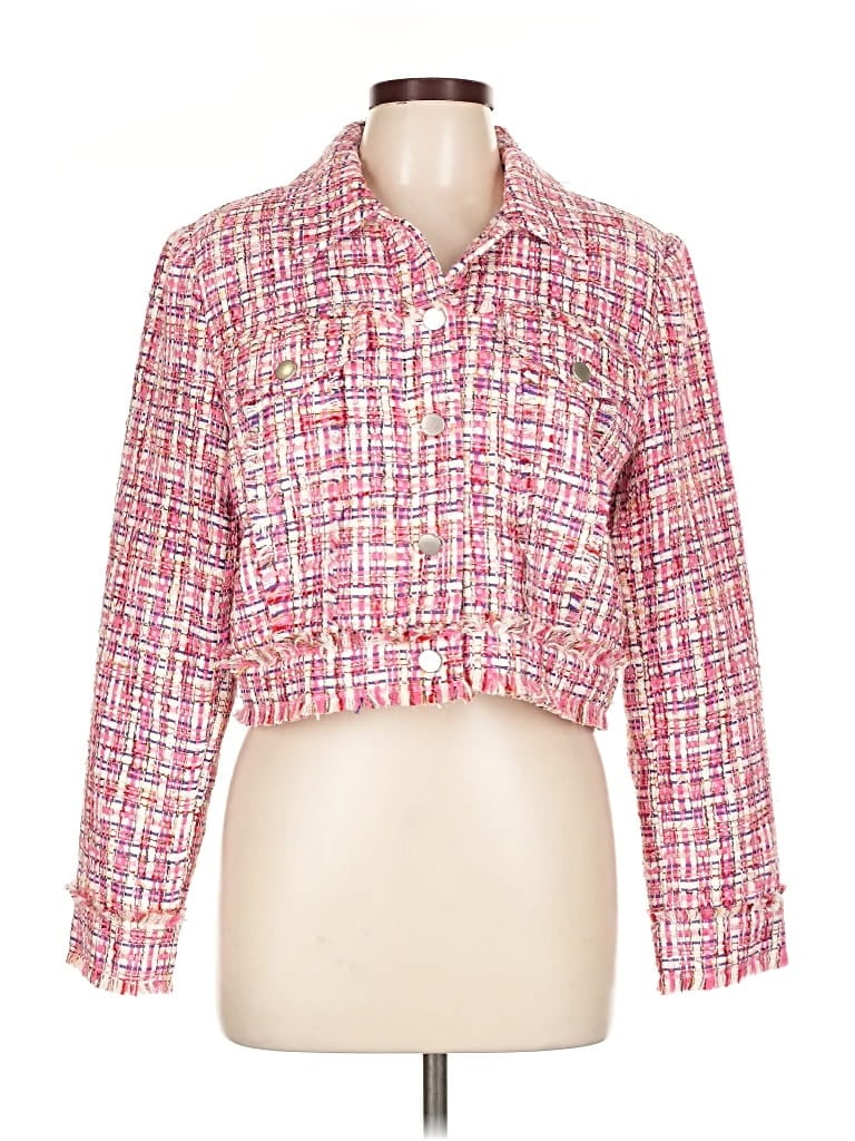 Pre-owned House Of Harlow 1960 Jacket In Pink