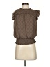 1.State 100% Polyester Brown Sleeveless Blouse Size S - photo 1