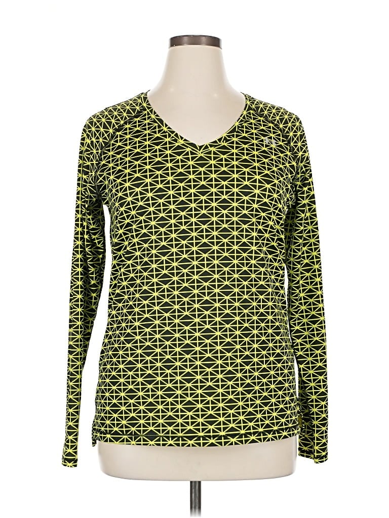 Pre-owned Under Armour Long Sleeve T-shirt In Yellow