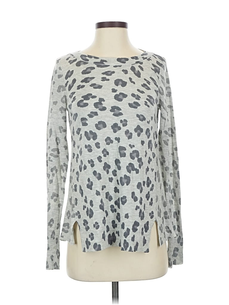 Pre-owned Rebecca Taylor Long Sleeve T-shirt In Silver