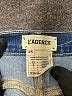L'Agence Chevron-herringbone Blue Jeans Size 25 waist - photo 4