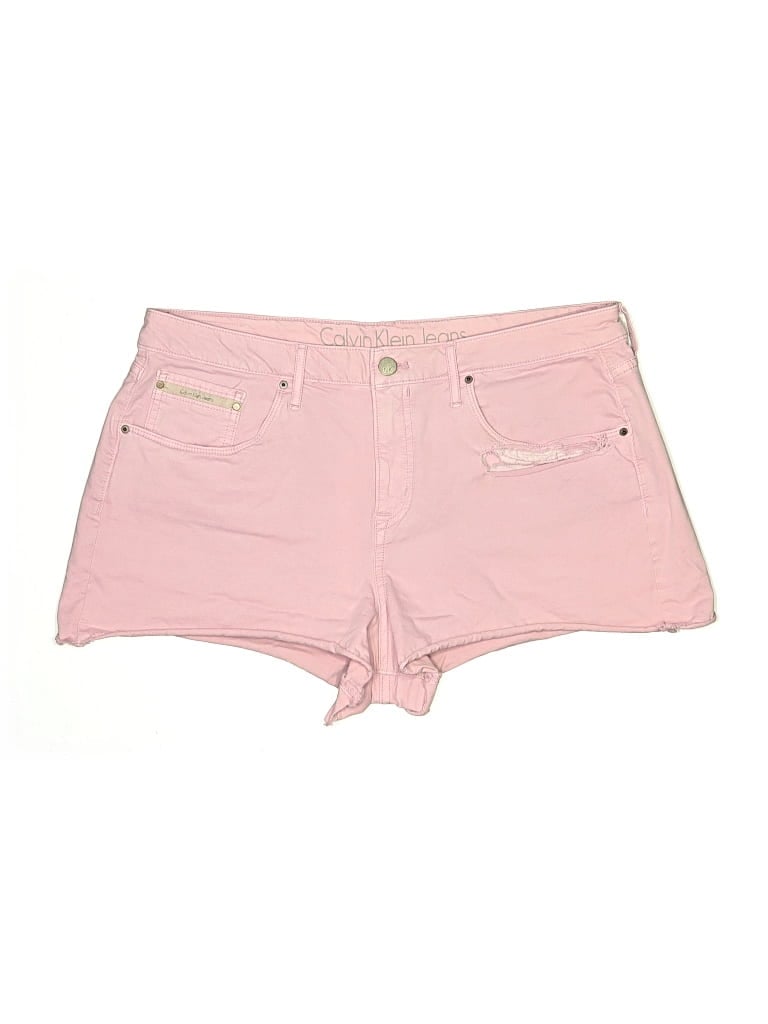 Pre-owned Calvin Klein Shorts In Pink