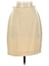 Assorted Brands 100% Polyester Solid Ivory Tan Formal Skirt Size 6 - photo 1
