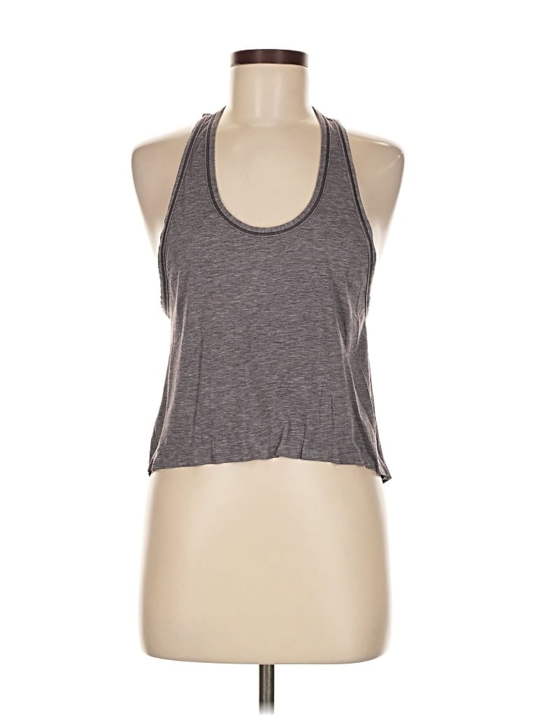 Pre-owned Lululemon Athletica Tank Top Purple Halter Neckline Tops