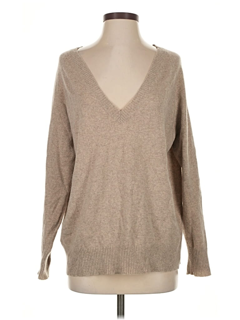 Pre-owned 360cashmere Cashmere Pullover Sweater In Brown