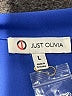 Assorted Brands 100% Polyester Blue Long Sleeve Blouse Size L - photo 7