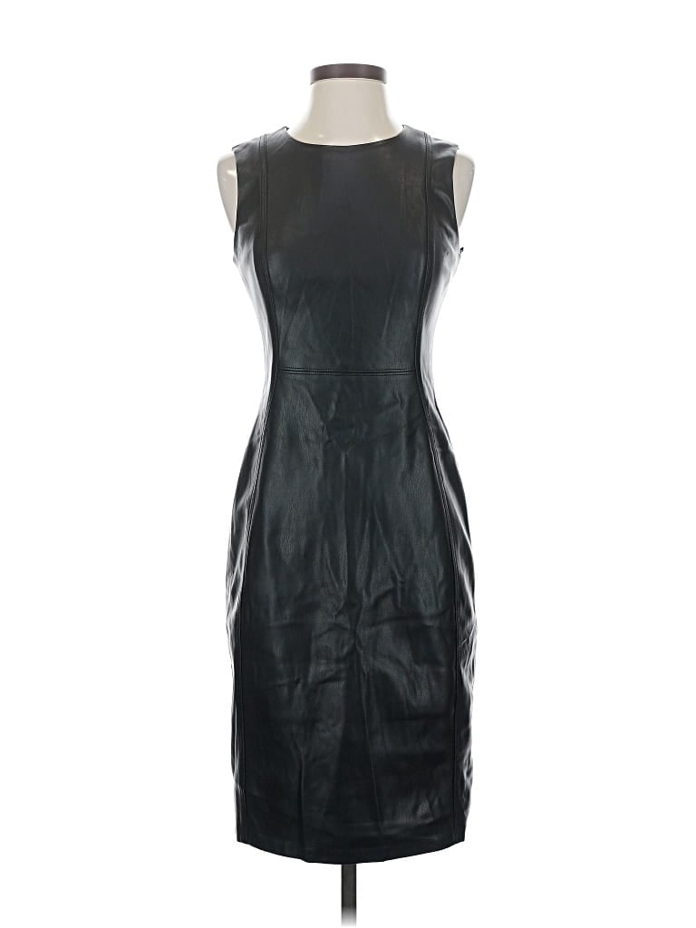 Pre-owned Calvin Klein Cocktail Dress In Black