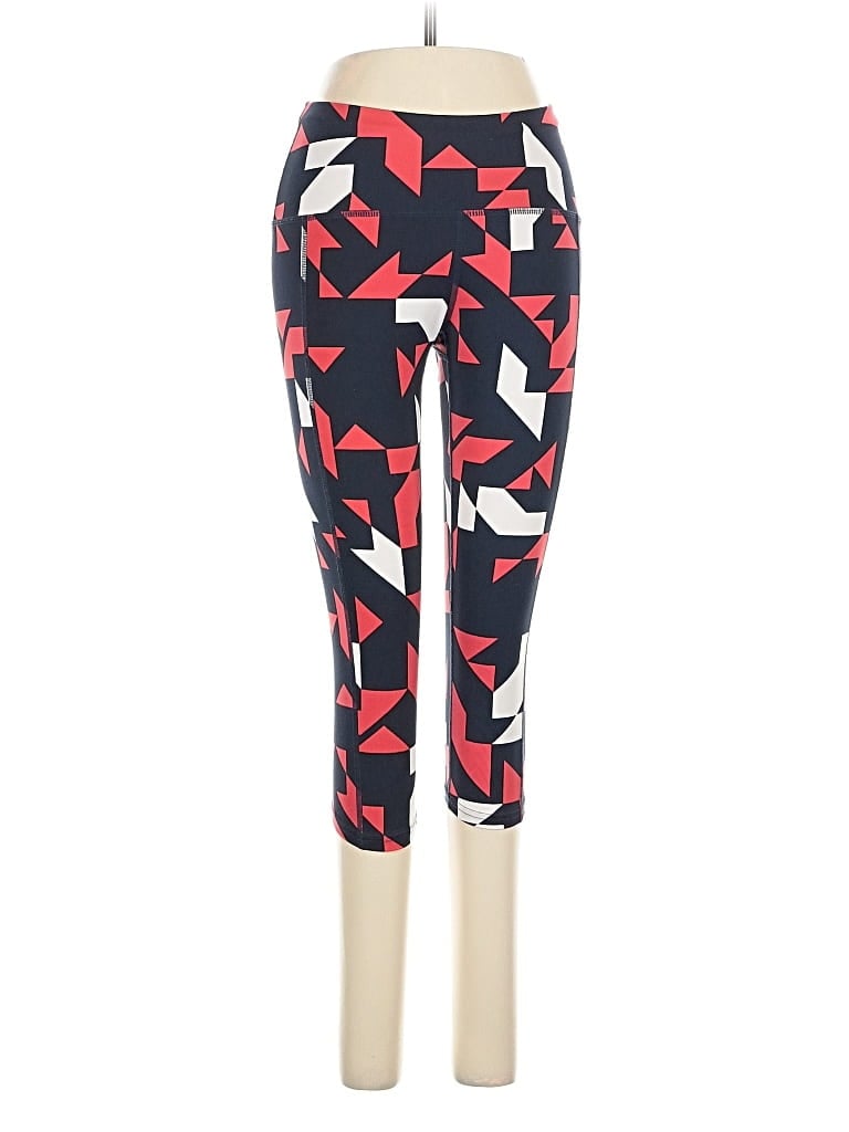 Pre-owned Oiselle Active Pants In Red