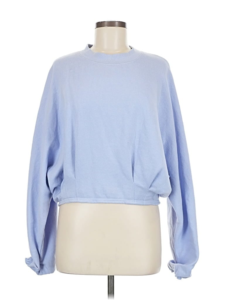 Pre-owned Z Supply Pullover Sweater In Blue