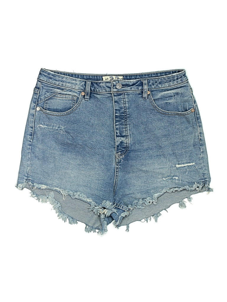 Pre-owned We The Free Denim Shorts In Blue