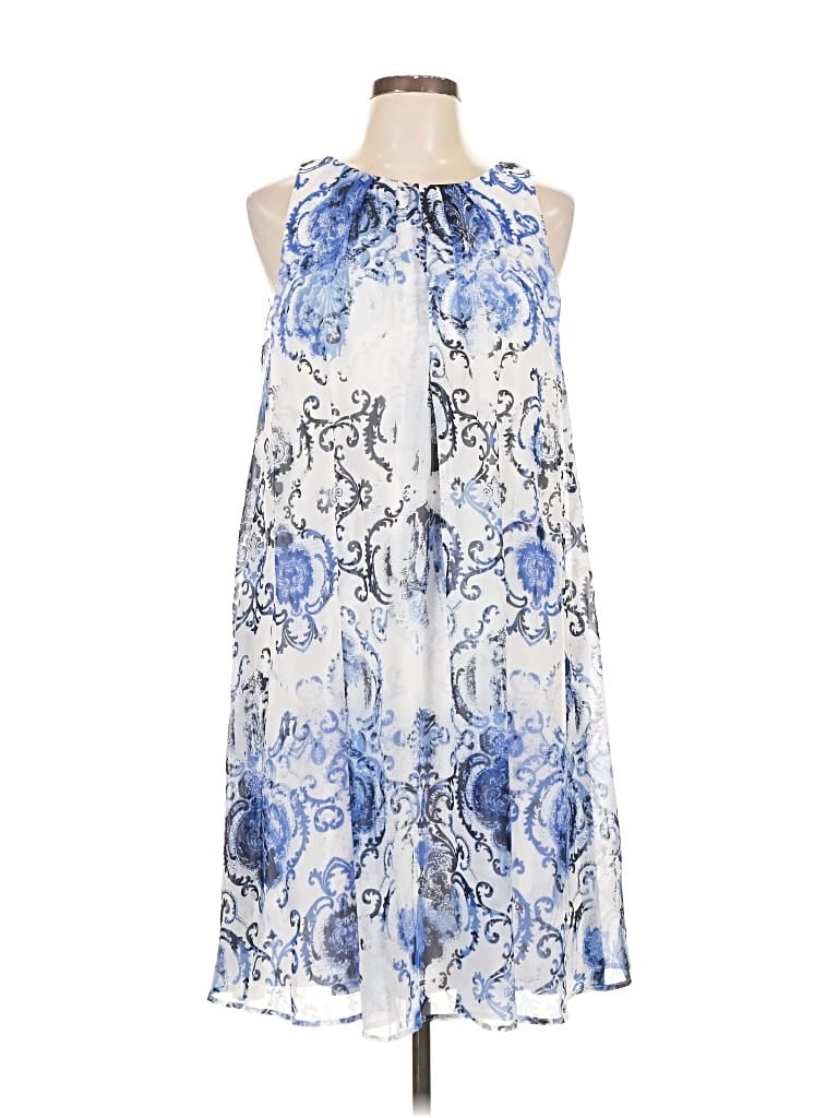 Pre-owned Alfani Casual Dress In Blue