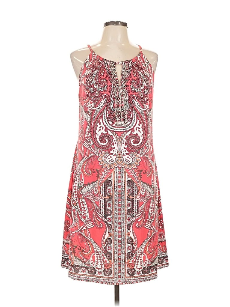 Pre-owned Inc International Concepts Cocktail Dress In Red