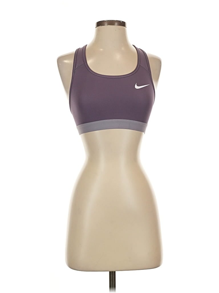 Pre-owned Nike Sports Bra In Purple