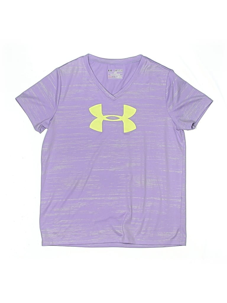 Pre-owned Under Armour Kids' Active T-shirt In Purple