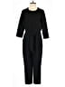 Madewell 100% Polyester Solid Black Jumpsuit Size 2 - photo 1