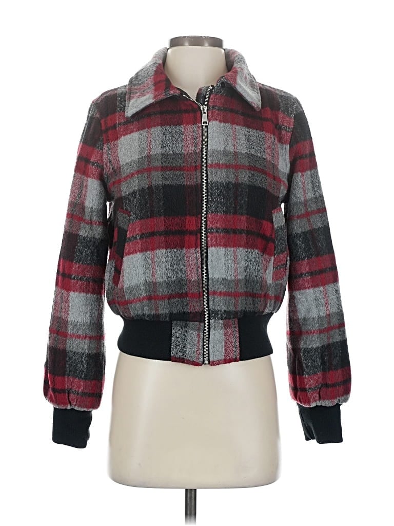 Pre-owned Wild Fable Cardigan Sweater In Red