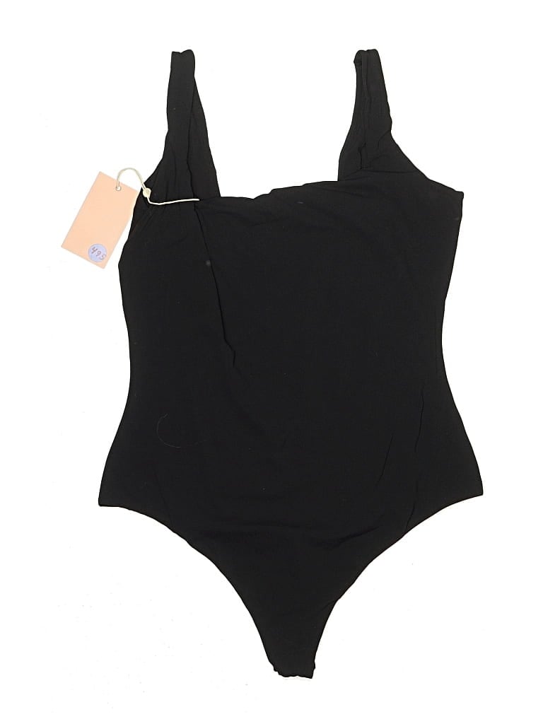 Quince Bodysuit In Black