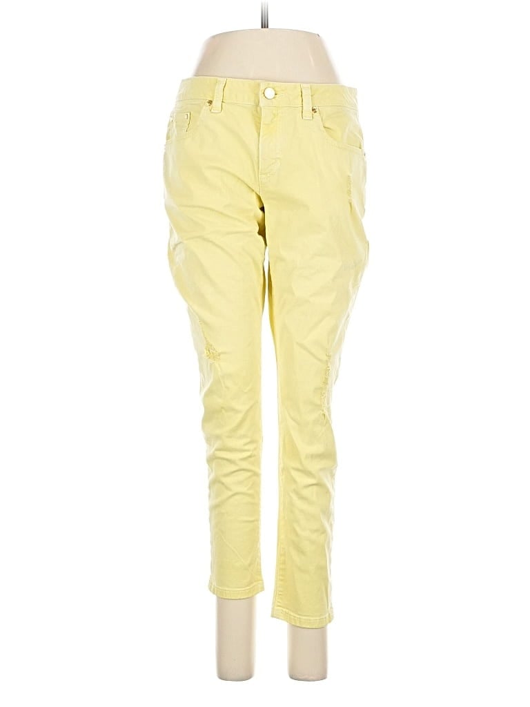 Pre-owned Michael Michael Kors Jeans In Yellow