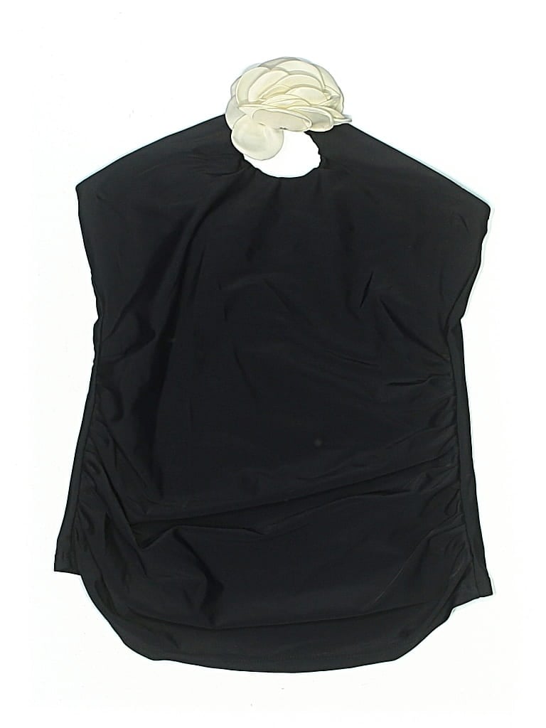 Pre-owned Unbranded Swimsuit Top Black Swimwear