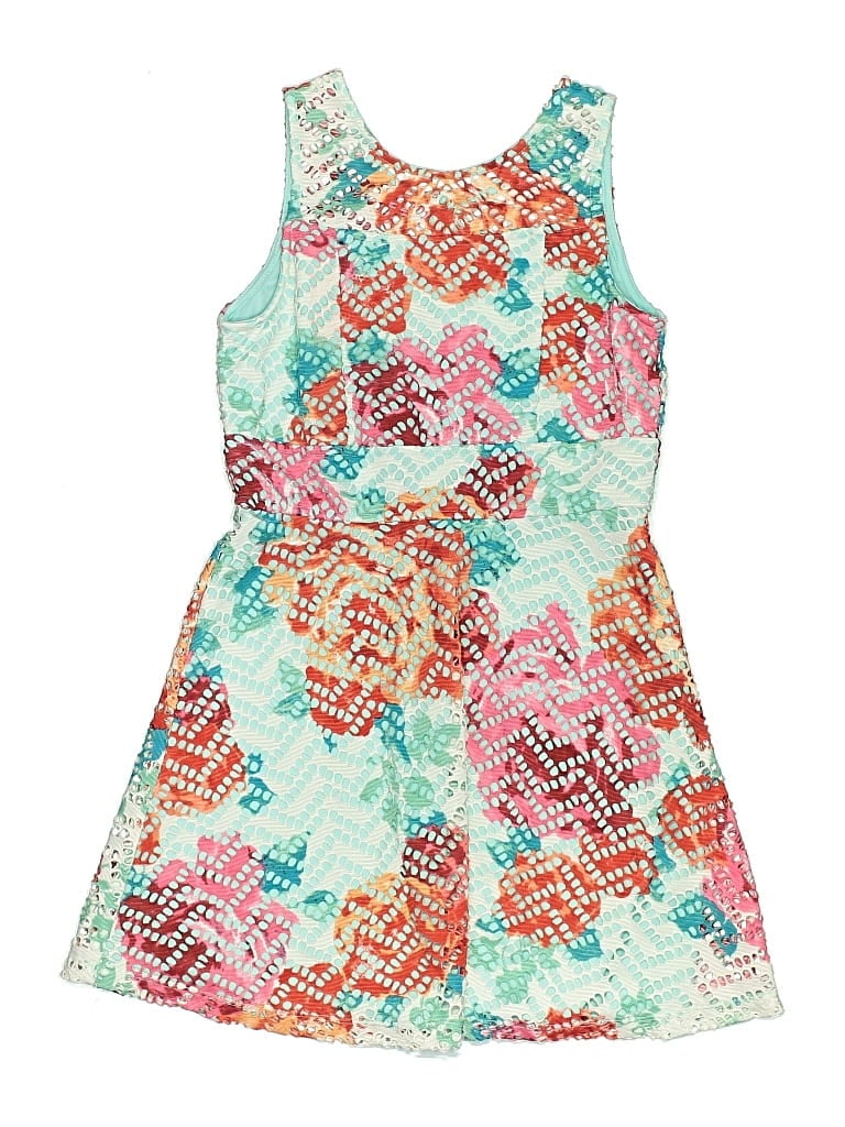 Pre-owned Trixxi Girl Kids' Dress In Blue