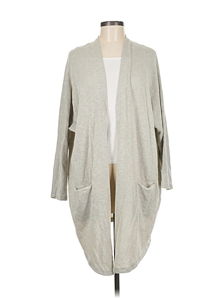 Pre-owned Donni Cardigan Sweater In Gray