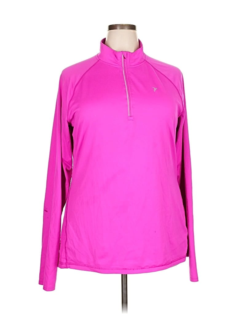 Pre-owned Active By Old Navy Long Sleeve T-shirt In Pink
