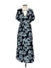 Thakoon 100% Rayon Blue Casual Dress Size 2 - photo 2
