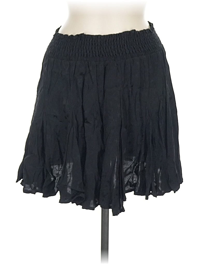 Pre-owned Storia Casual Skirt In Black