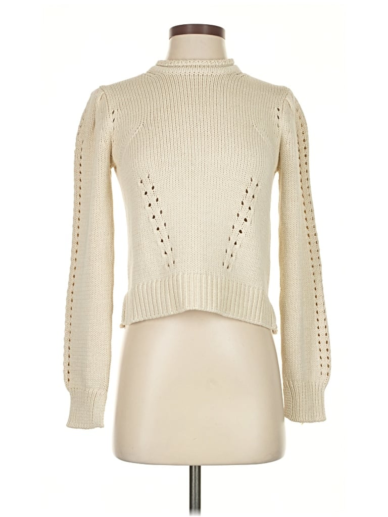 Ulla Johnson Turtleneck Sweater In White