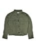 Old Navy 100% Cotton Solid Green Jacket Size 14 - 16 - photo 1