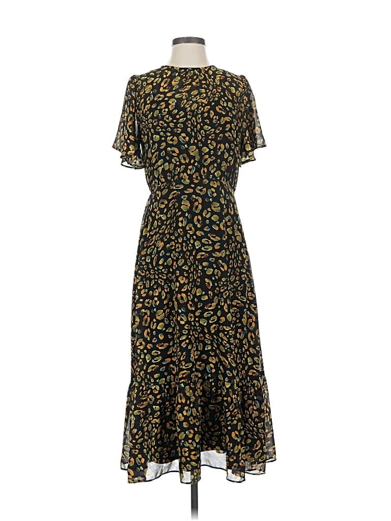 Pre-owned Lost + Wander Casual Dress In Black