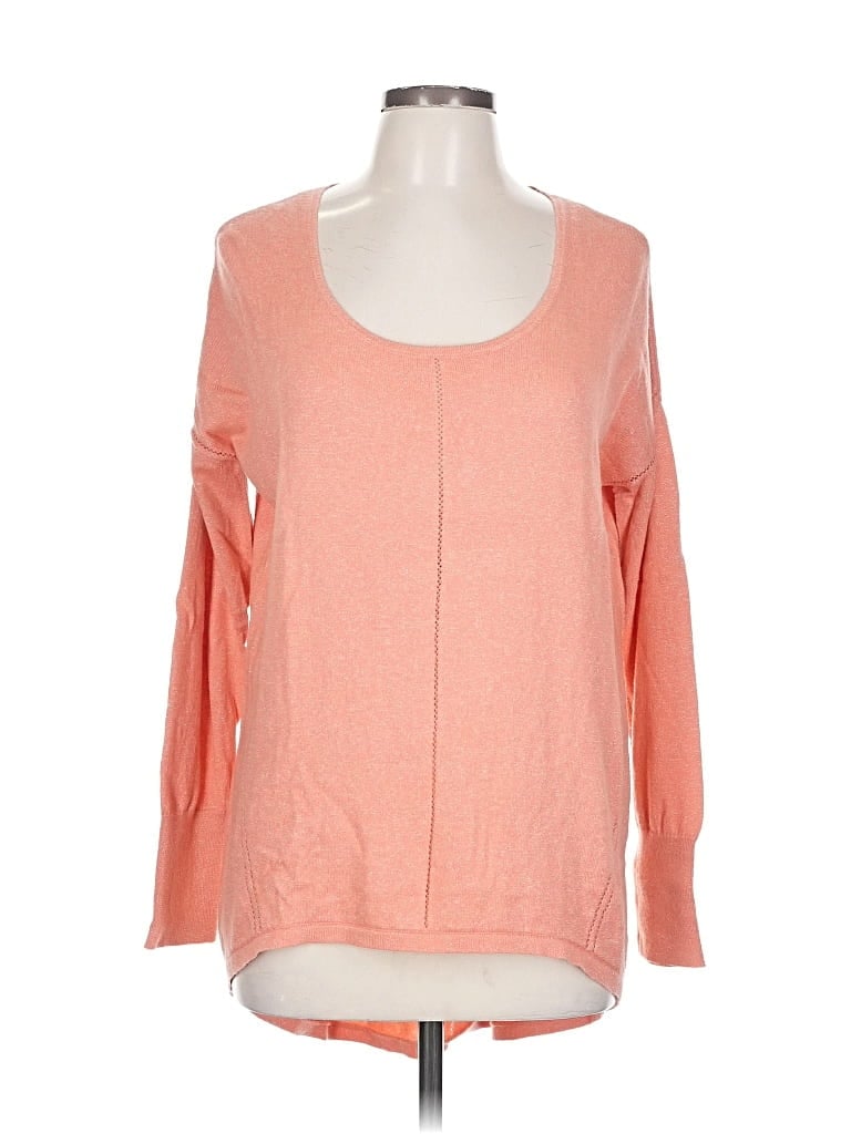 Pre-owned Jennifer Lopez Pullover Sweater In Orange