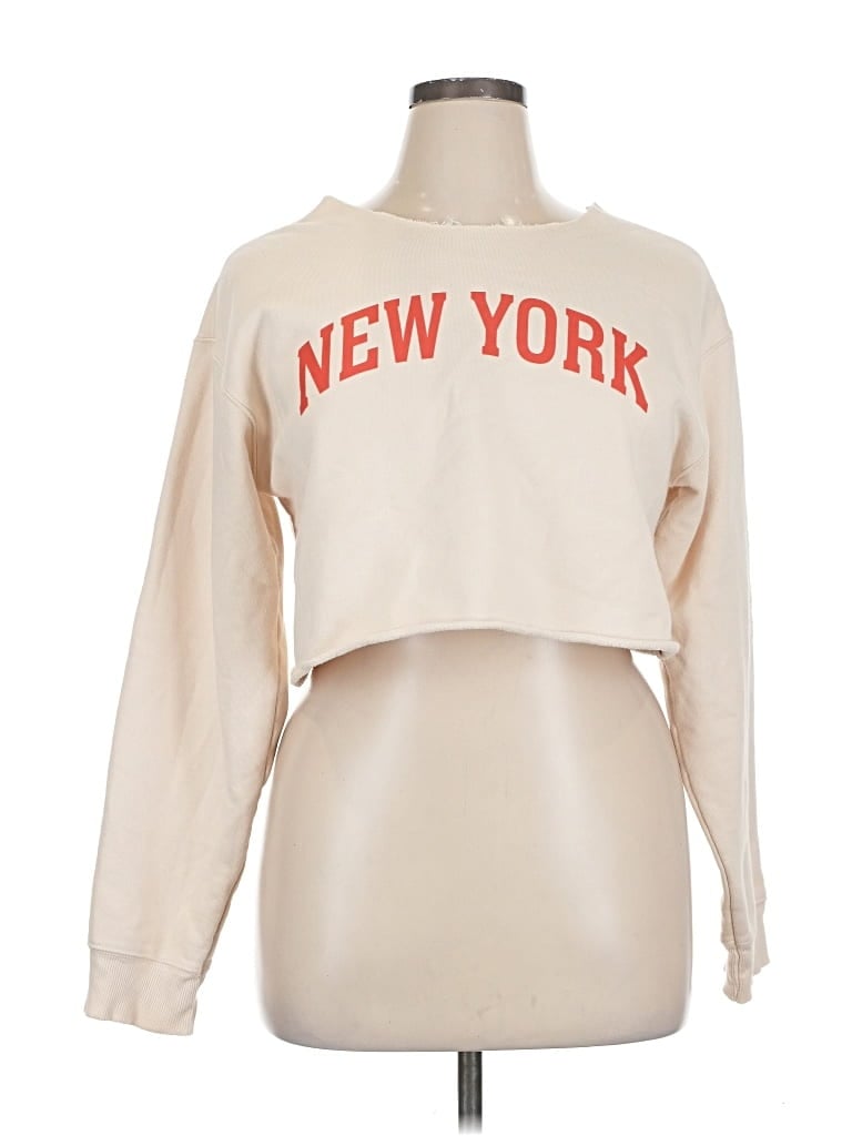 Pre-owned Unbranded Sweatshirt In Brown