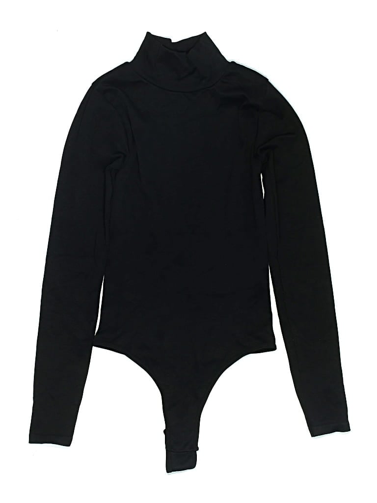 Pre-owned Mangopop Collection Bodysuit In Black